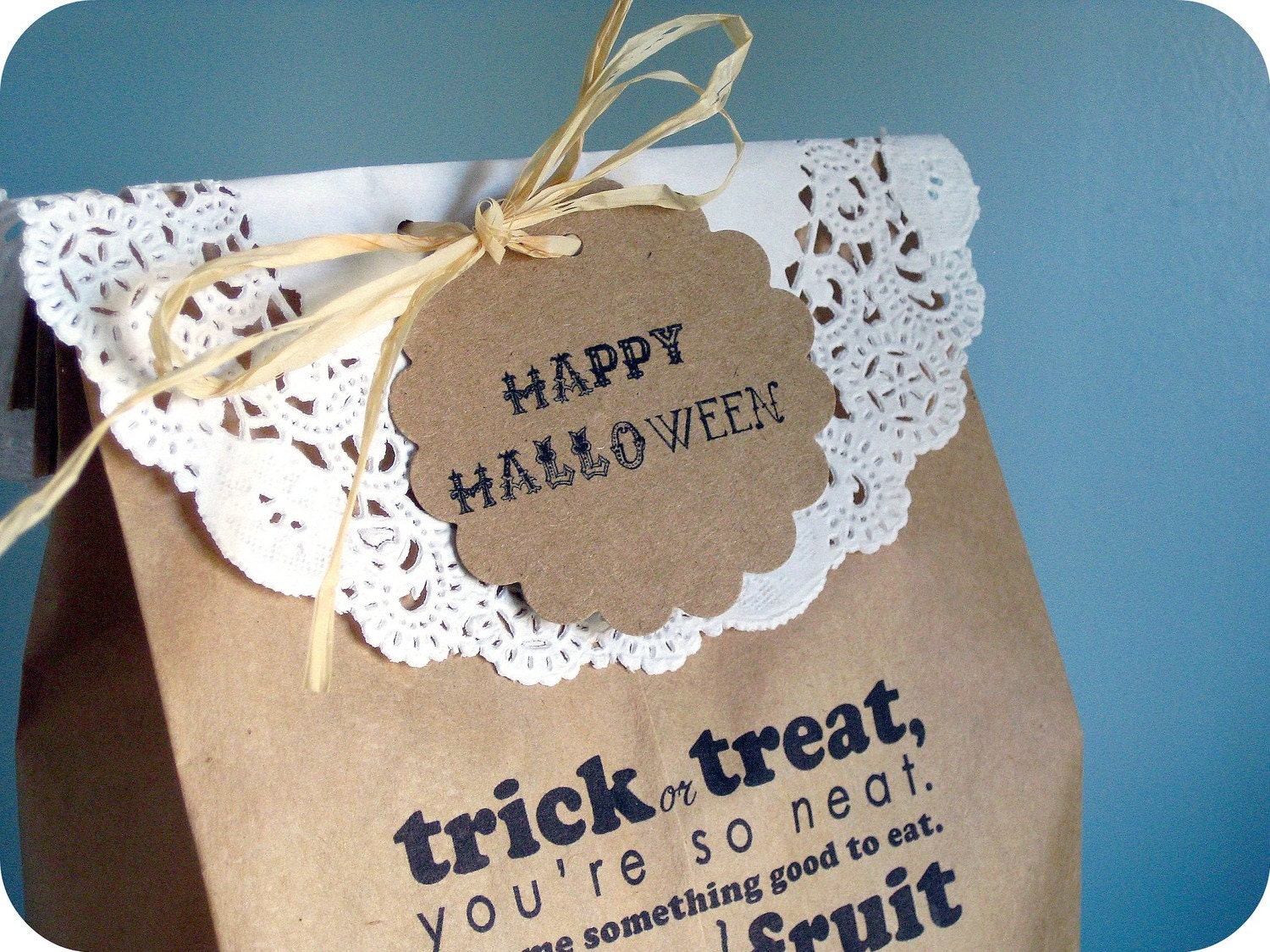 Halloween treat bags kit-20