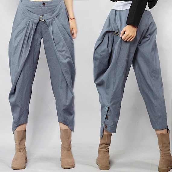 cotton linen pants 201