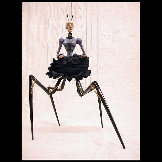 Steampunk Mechanical Spider Mistress