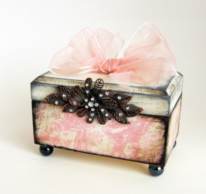 Romantic Pink Trinket Box
