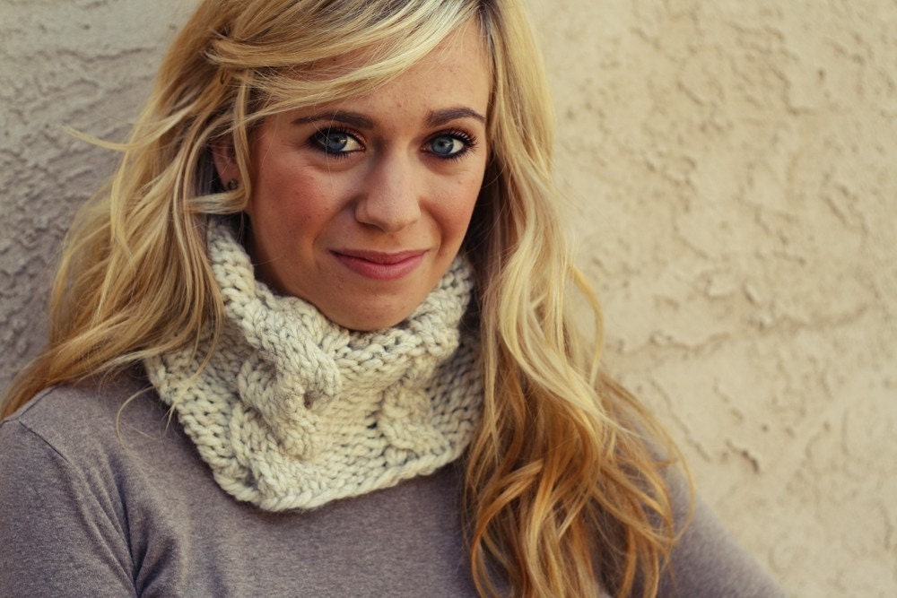 the COFFEE cowl / color wheat