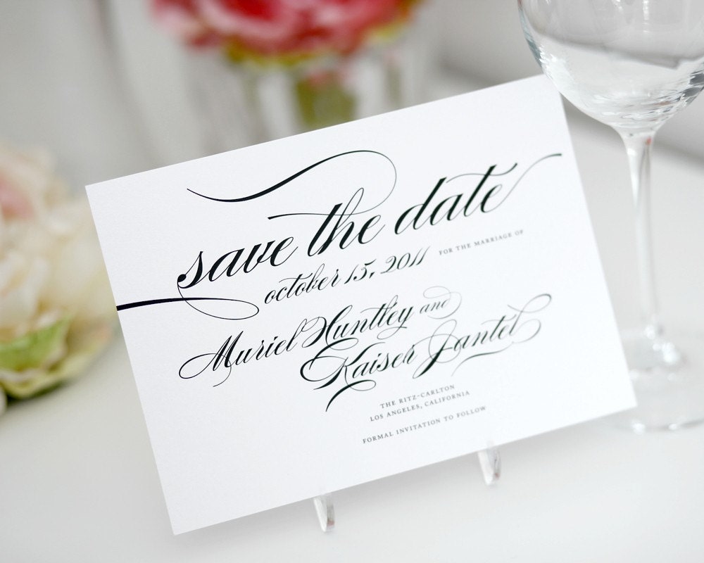 Smaller cards can be placed at each plate or if you are planning a buffet