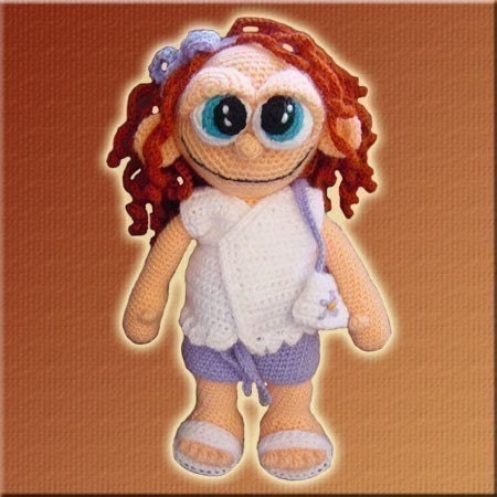 Sally, The Doll - Amigurumi Pattern