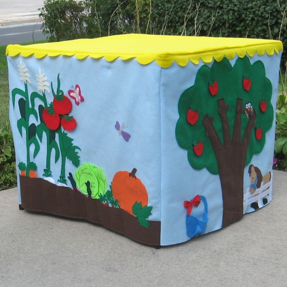Farm Stand Card Table Playhouse, Personalized, Custom Order
