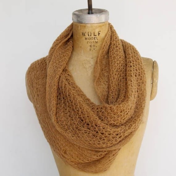 camel twisted cowl