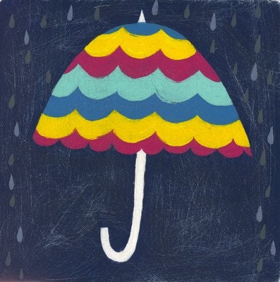 umbrella love - limited edition print