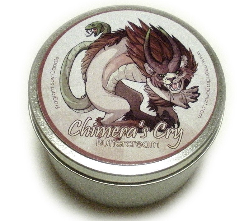 Buttercreme - Chimera's Cry - 8oz Candle Tin