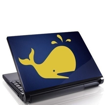 Cute Whale Vinyl Decal Sticker Animal