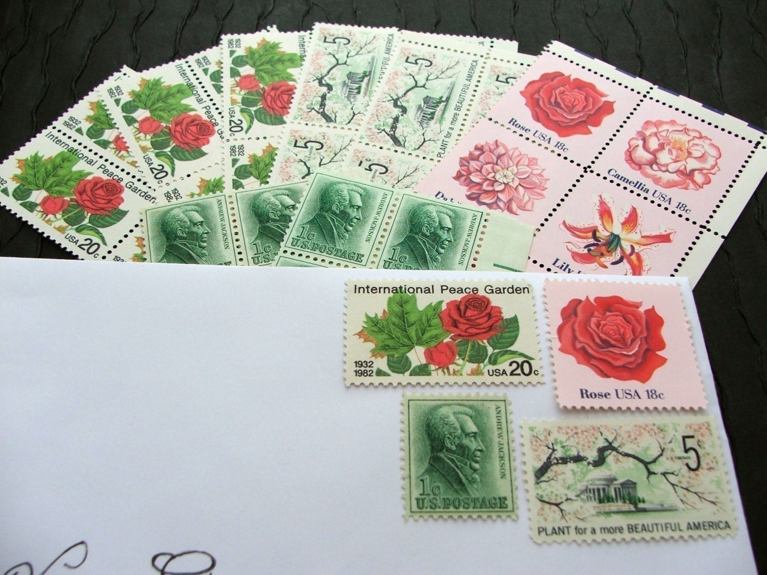 vintage stamp effect for wedding invitations