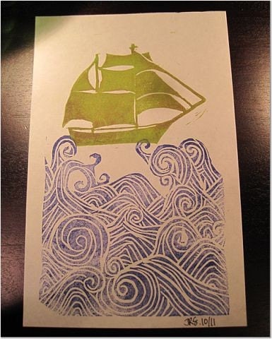 stormy sea ship. stormy sea ship. ship on the stormy sea print. From jessbobess
