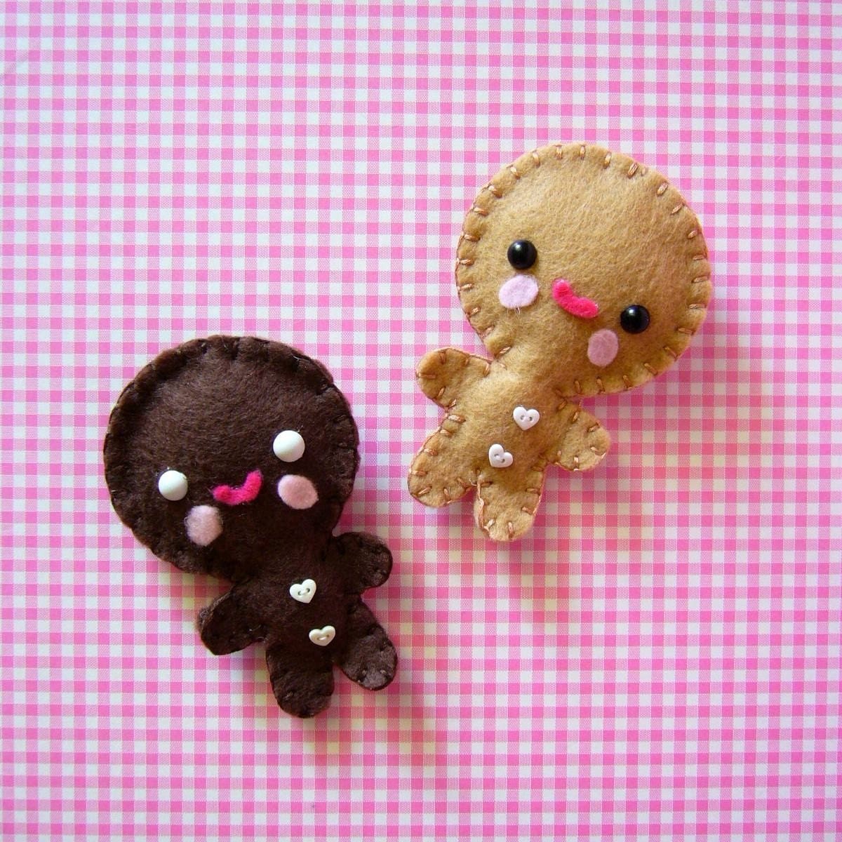 2 cookie ornaments