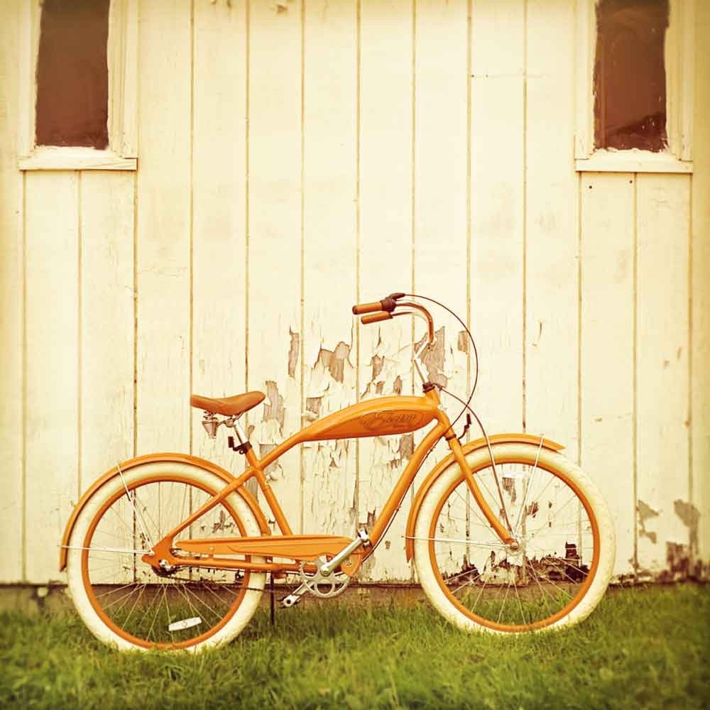 40x40 Overstock Sale - Orange Ride - Fine Art Photography - Only one at this price