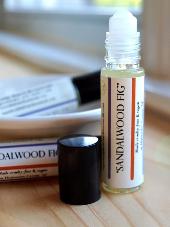 Sandalwood Fig Vegan Perfume Oil Roll-On Fragrance 10ml
