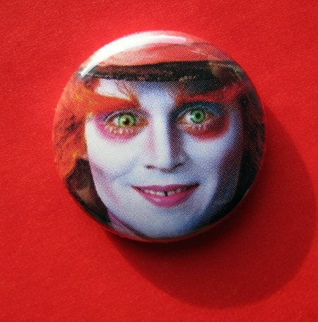 Johnny Depp Mad Hatter Pictures. Johnny Depp Mad Hatter Alice in Wonderland Button. From cowboygoods