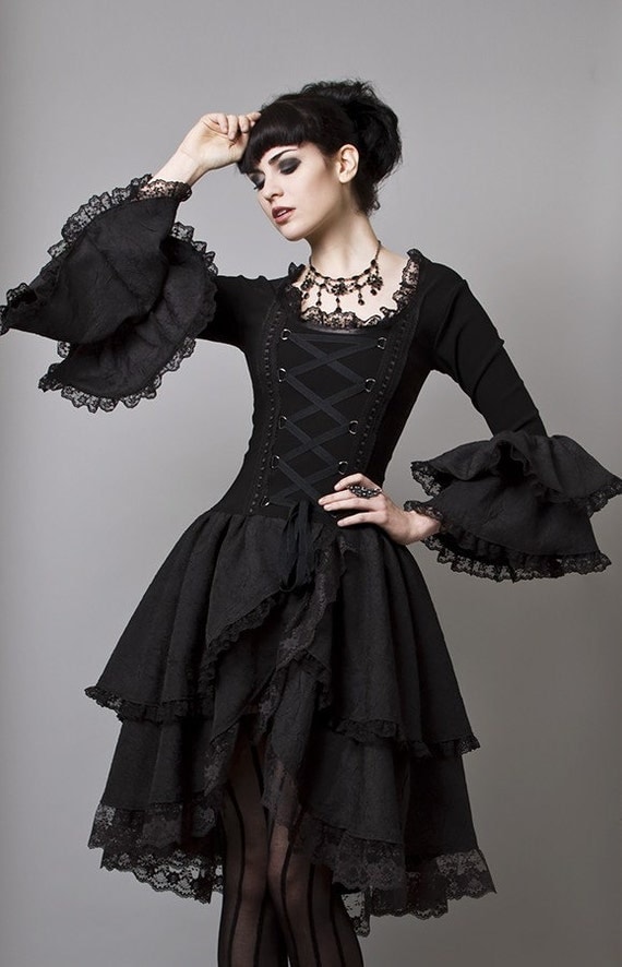 Gothic Marie Antoinette Gown-Made to Measure (Your Size)