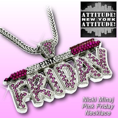 nicki minaj pink friday necklace. Nicki Minaj Pink Friday