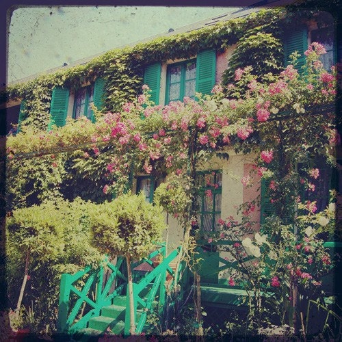 Monet's Home and Garden 4x4 inch photo