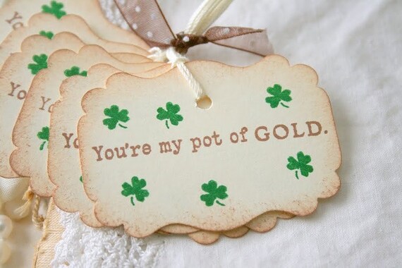 Gift Tags - Pot of Gold - St. Patrick's Day
