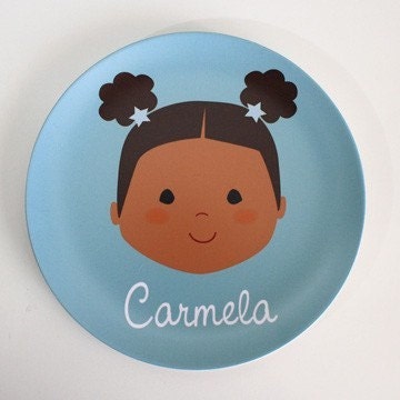 Custom Personalized Plate  - Girl or Boy