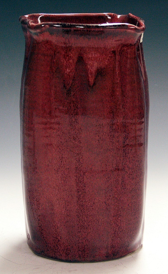 Copper red Vase - by zalt57