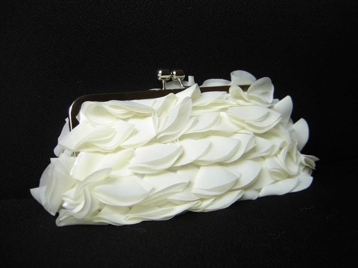 Looking for ivory clutch purse wedding ivory clutch purse vintage dress 