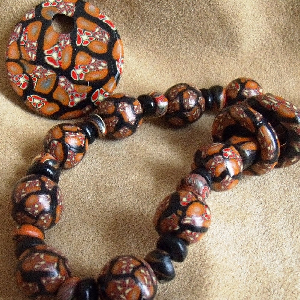 Botswana bracelet and pendant