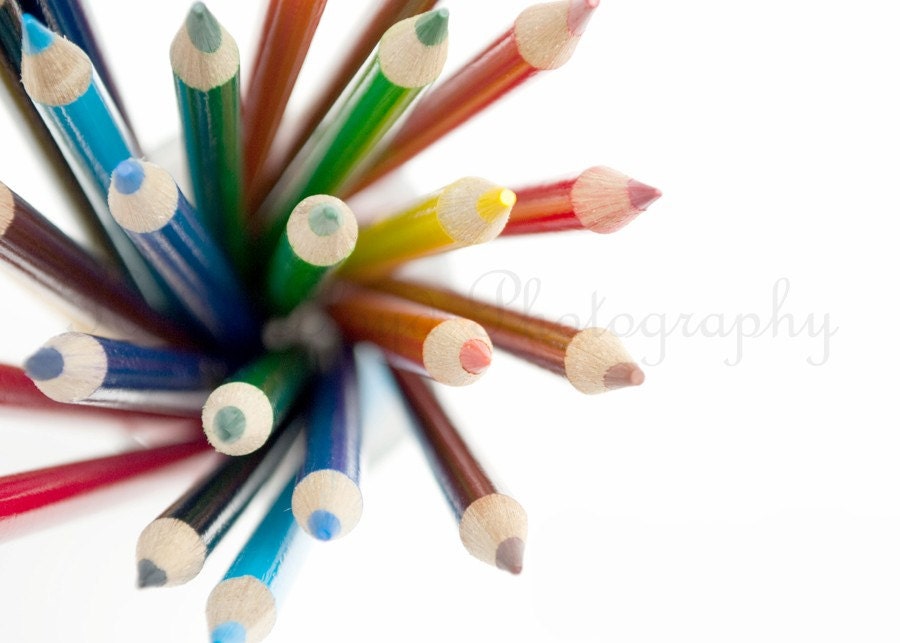 Colored Pencils, Number One - 5x7 Fine Art Photography Print