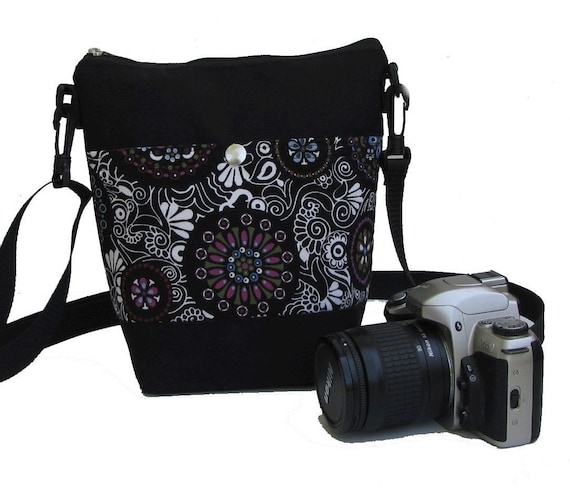 Create a SPARROW Ziptop Camera Bag - Holds Smaller DSLR - Fits Inside Larger Bags - FULLY Padded