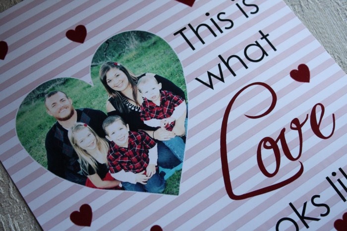 This is What Love Looks Like Printable (Custom Digital File)