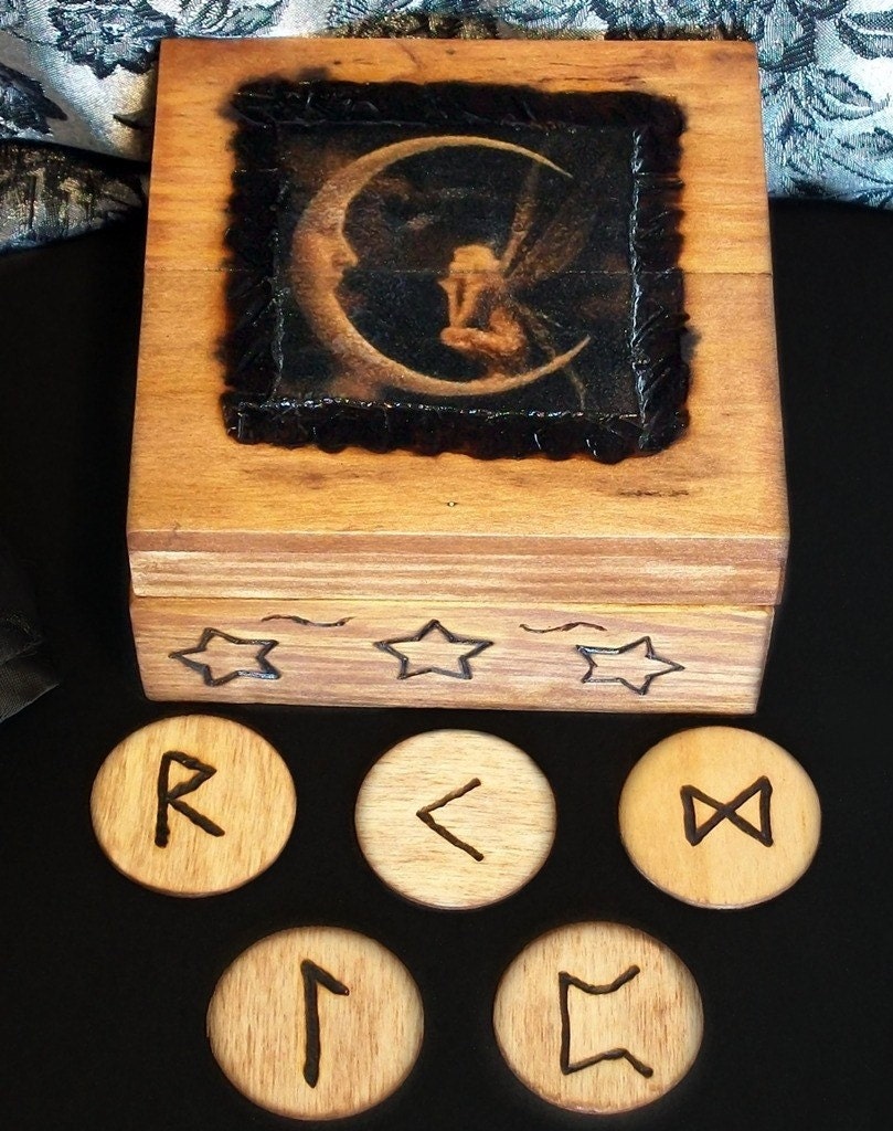 Scented Fairy Rune Jewelry Box