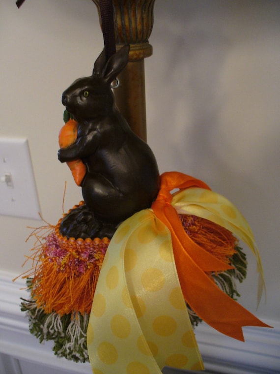 Spring Preview - Carrots and Chocolate Bunny Tassel