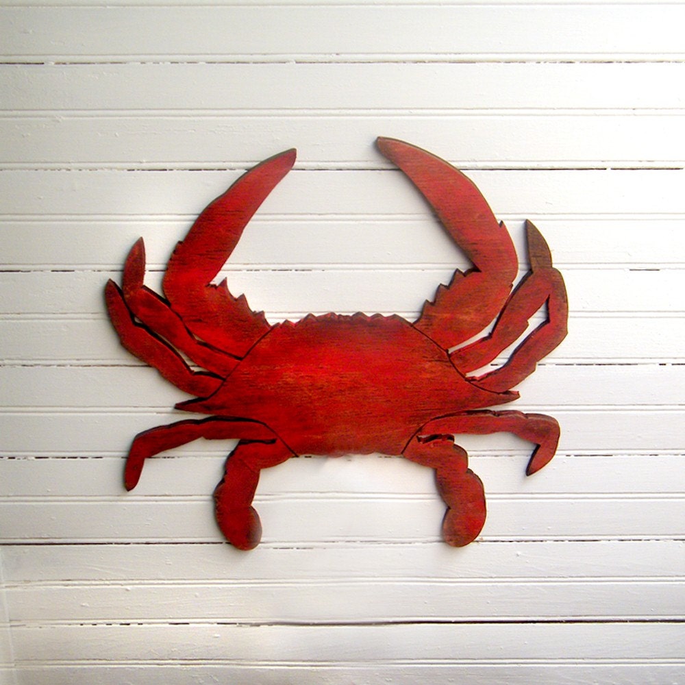 Mister Crab Home Beach Decor Wood Sign
