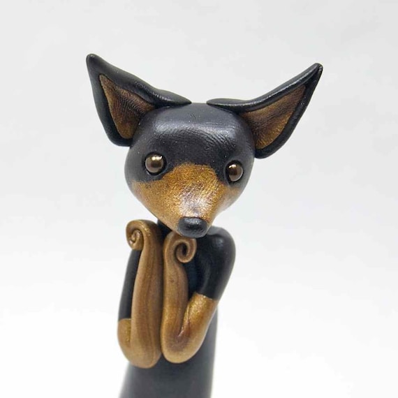 Chihuahua Chica - Little Dog Figurine by Bonjour Poupette