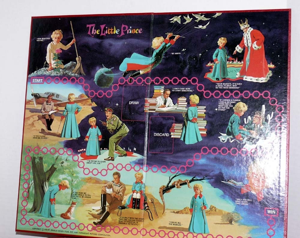 The Little Prince Board Game from 1974 Motion Picture - Antoine de Saint-Exupery