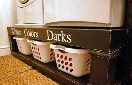 Storage Labels for Laundry Room- Vinyl Lettering Decal Organization