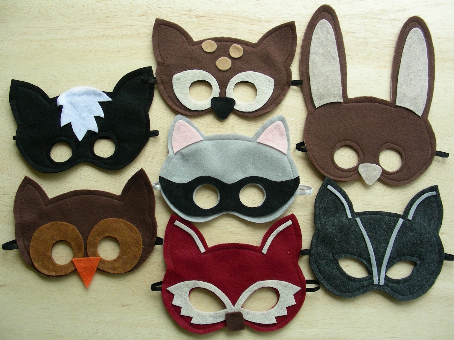 Woodland Masks  Pack