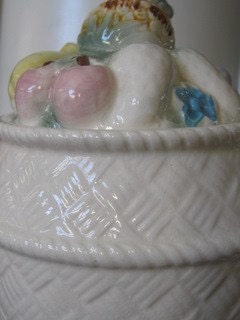 Vintage Porcelain Tea Pot, Coffee Pot, Electric