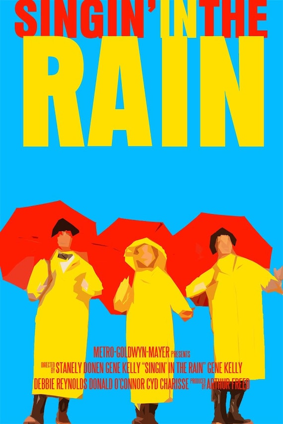 Singin' In The Rain Movie Poster