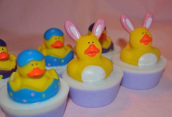 Easter Rubber Duck Soap