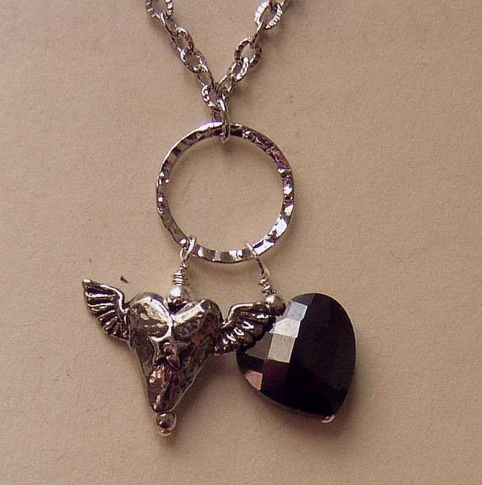 Adrian's Heart Charm Necklace
