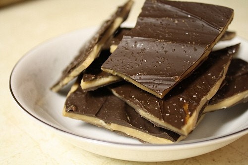 Homemade Chocolate Covered Butter Toffee