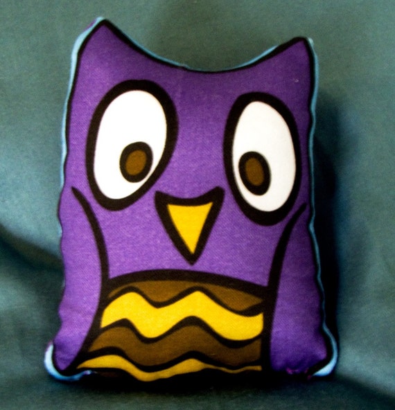 Small Night Owl Pillow