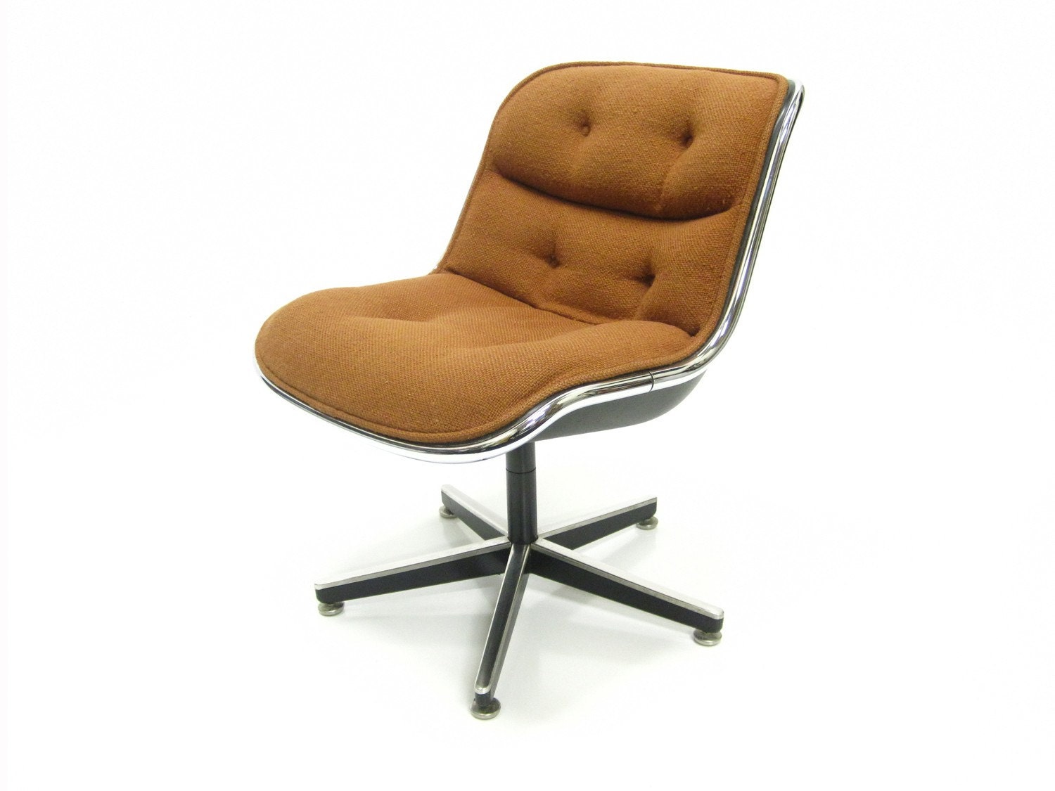10% SALE - Vintage Modern Knoll Pollock Client Chair