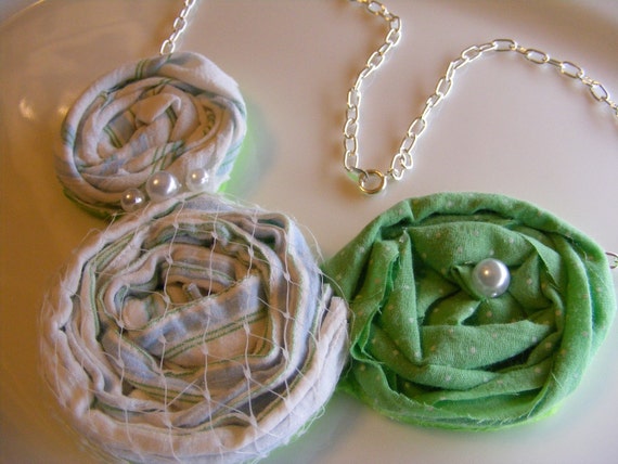 You R One Of A Kind Rosette Necklace