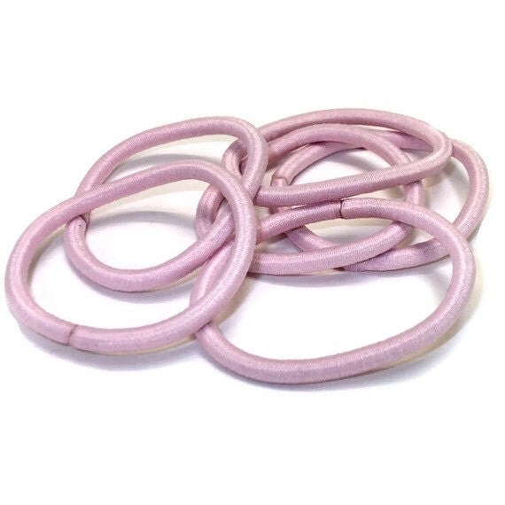 elastic ponytail holders. NEW 25 Pink Elastic Ponytail Holders 1 5/8quot; Diameter. From thesodapopshop