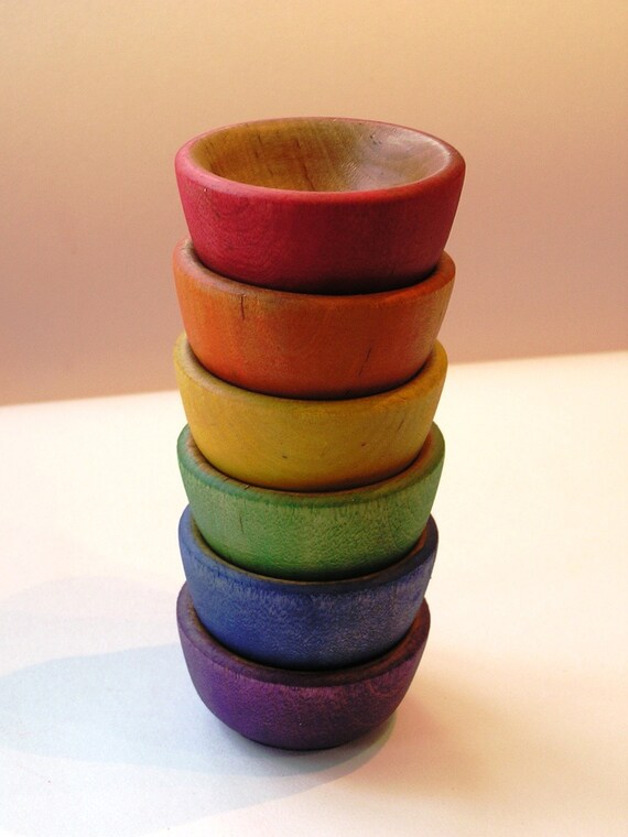 Rainbow Stacker Bowls