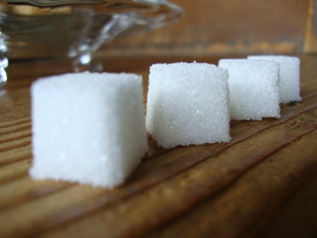 Hand Molded Sugar Cubes Square