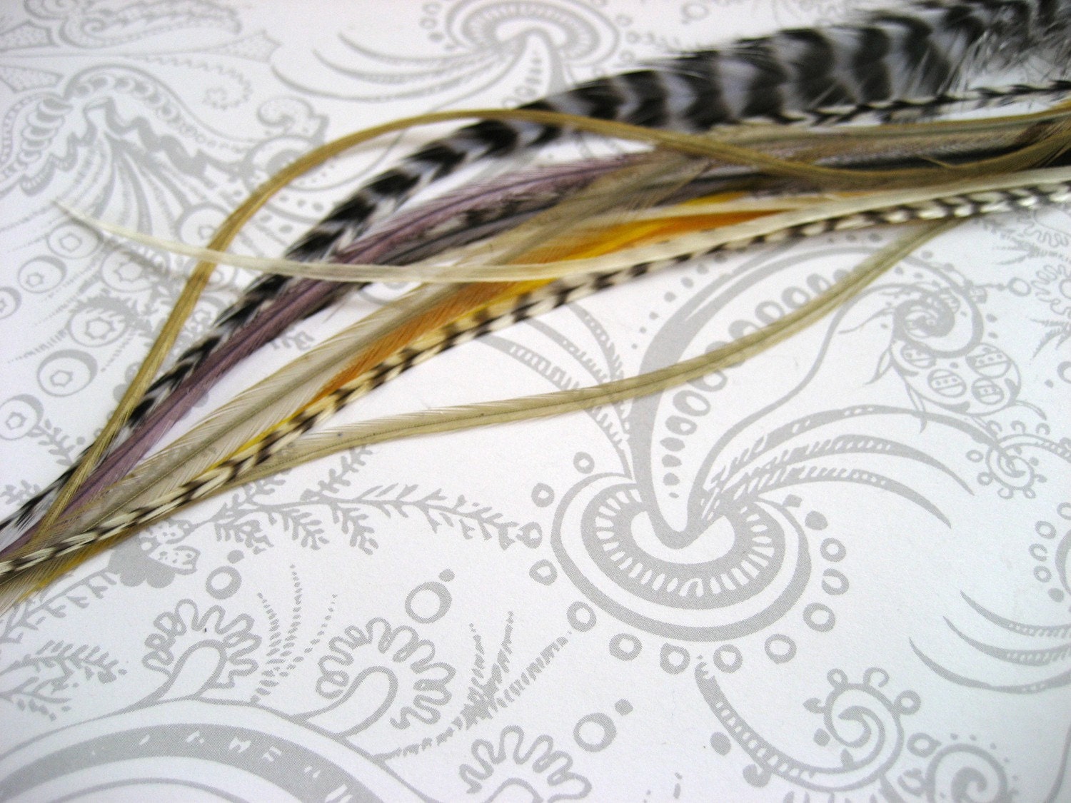 feather hair extensions michigan. Tundra Collection - 12 Feather Hair Extensions with 4 Micro Beads. From BelleEpoch