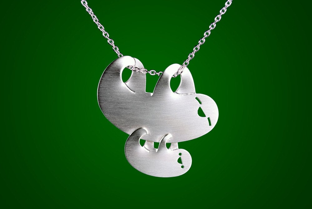 Momma and Baby Sloth Necklace