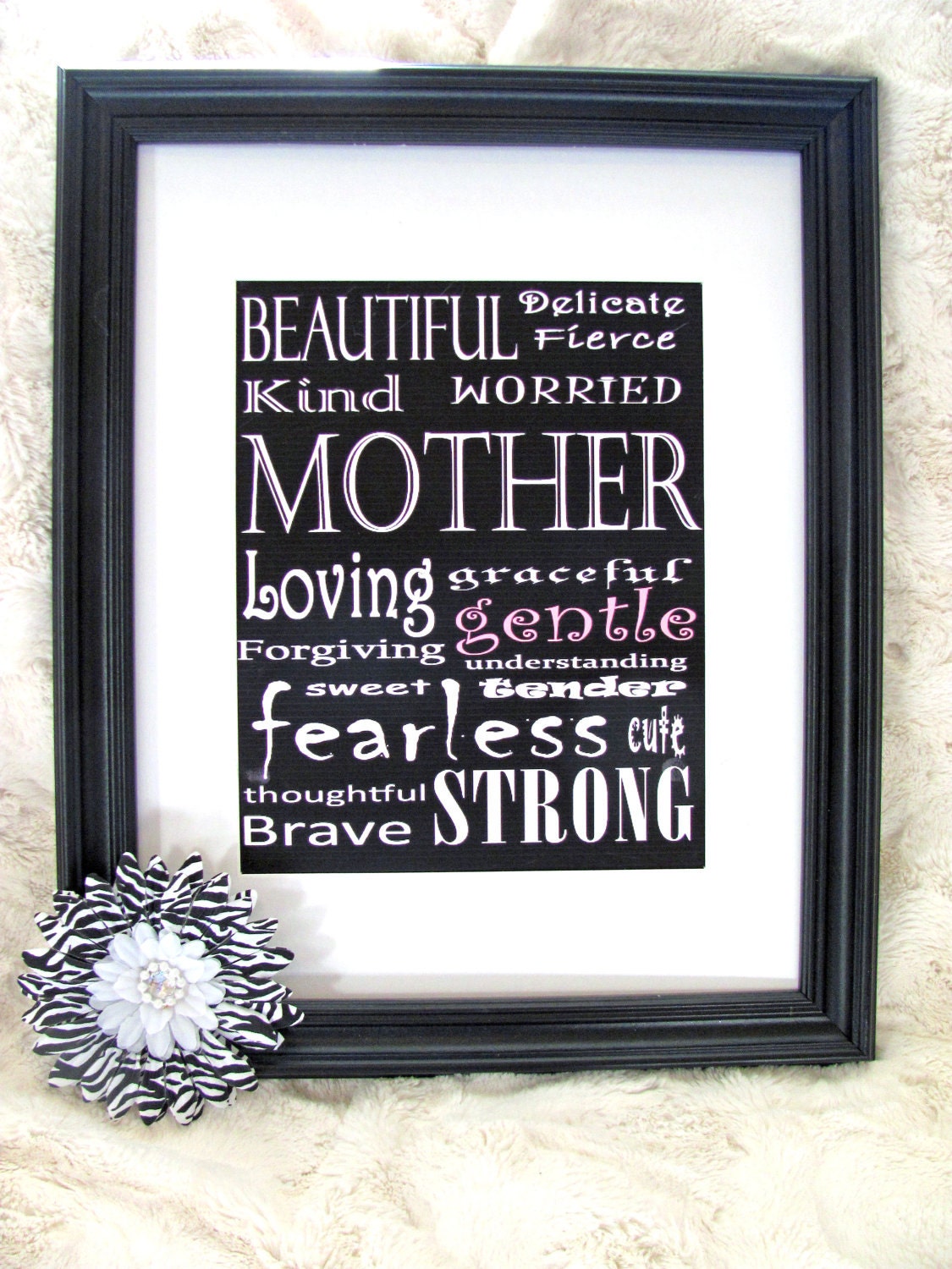 Beautiful Mother's Day  Word Art
